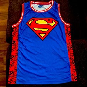 Superman DC comics Jersey size L